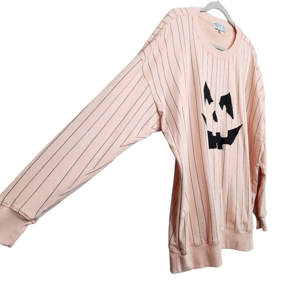 Wildfox Jackie Roadtrip Jack O' Lantern Pumplin Nector Sweatshirt Womens Size M - Picture 6 of 12